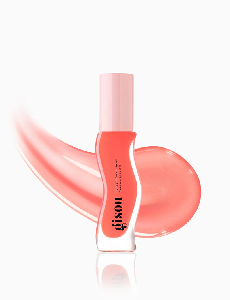 HONEY INFUSED LIP OIL - BEE-LLINI PEACH - Aceite Labial