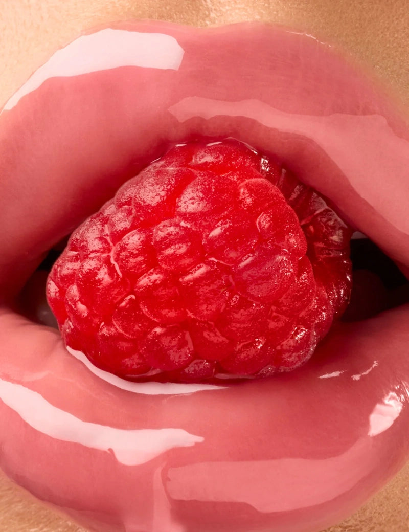 HONEY INFUSED LIP OIL - RASPBERRY SWIRL - Aceite Labial