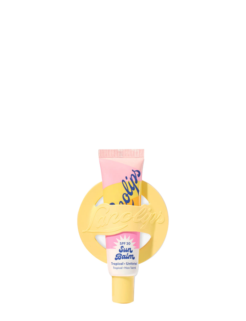 SUN LIP BALM SPF 30 & PHONE HOLDER - Protector Solar Labial & Soporte Movil