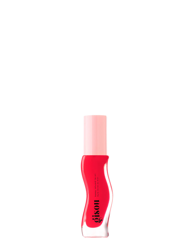 HONEY INFUSED LIP OIL - STRAWBERRY SORBET - Aceite Labial