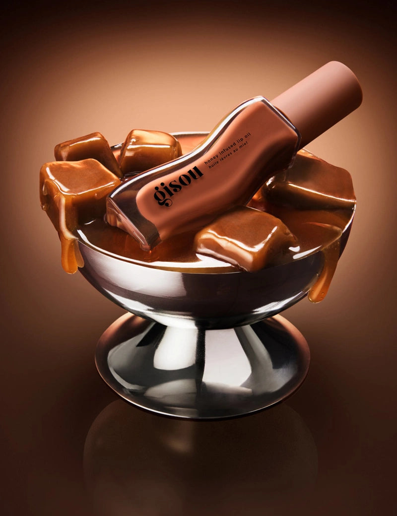 HONEY INFUSED LIP OIL - STICKY TOFFEE - Aceite Labial