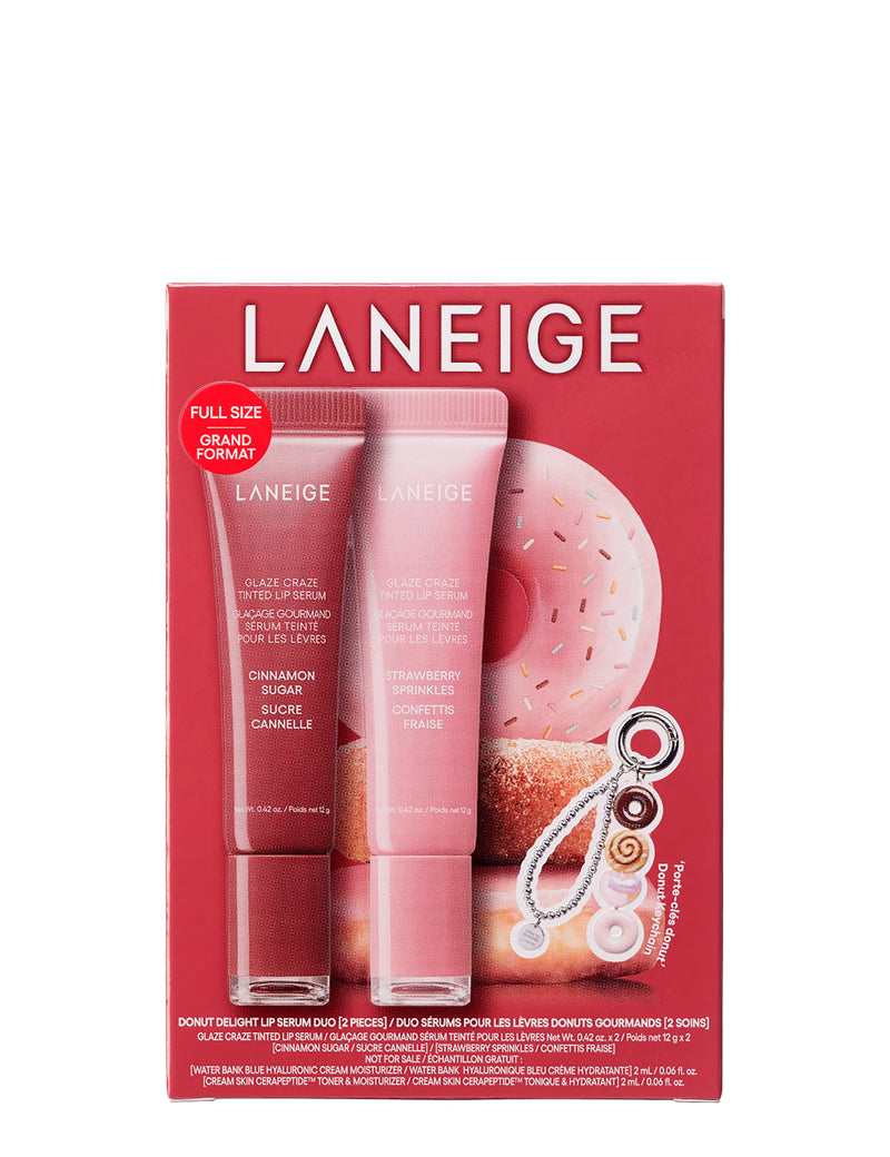 DONUT DELIGHT LIP SERUM DUO - Set 2 Serums Labiales