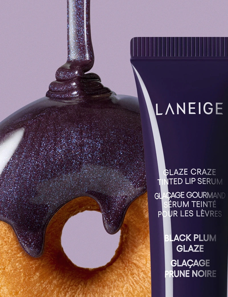 GLAZE CRAZE BLACK PLUM GLAZE - Serum Labial Con Color
