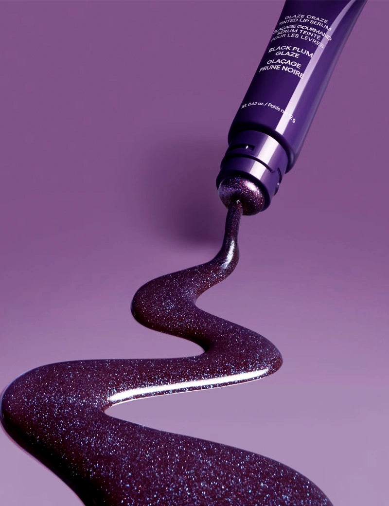 GLAZE CRAZE BLACK PLUM GLAZE - Serum Labial Con Color