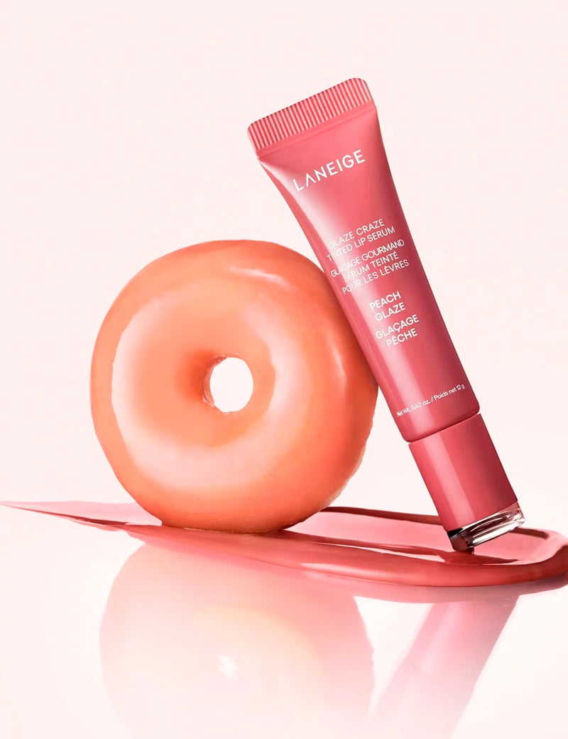 GLAZE CRAZE PEACH GLAZE - Serum Labial Con Color