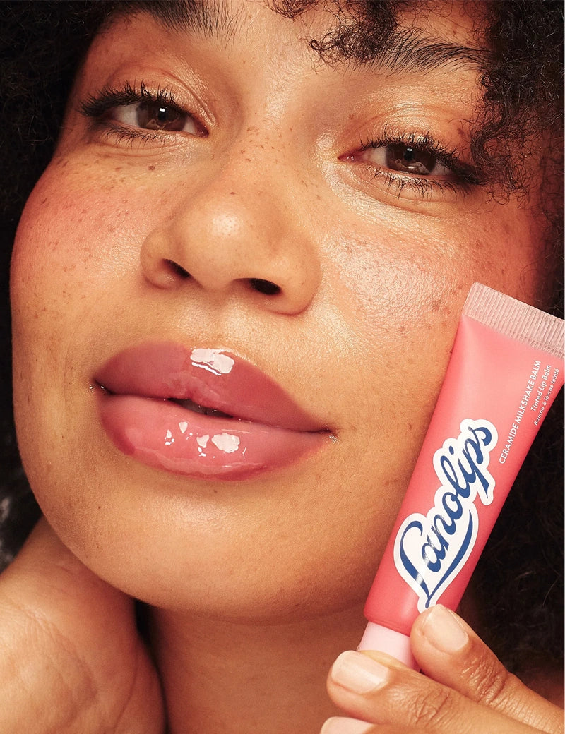 CERAMIDE MILKSHAKE BALM RASPBERRY CRUMBLE - Bálsamo Labial con color