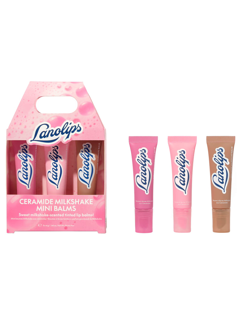 CERAMIDE MILKSHAKE MINI BALMS - Set de 3 Mini Bálsamos con color