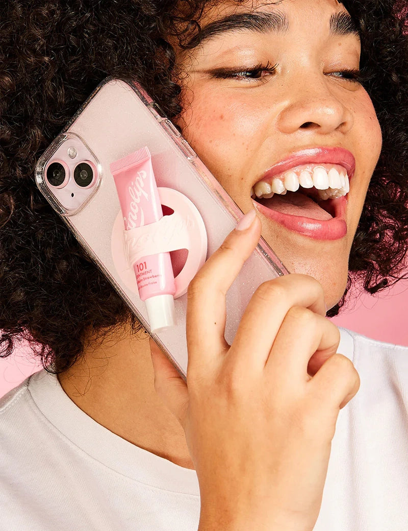 101 OINTMENT STRAWBERRY & PHONE HOLDER - Bálsamo & Soporte Móvil